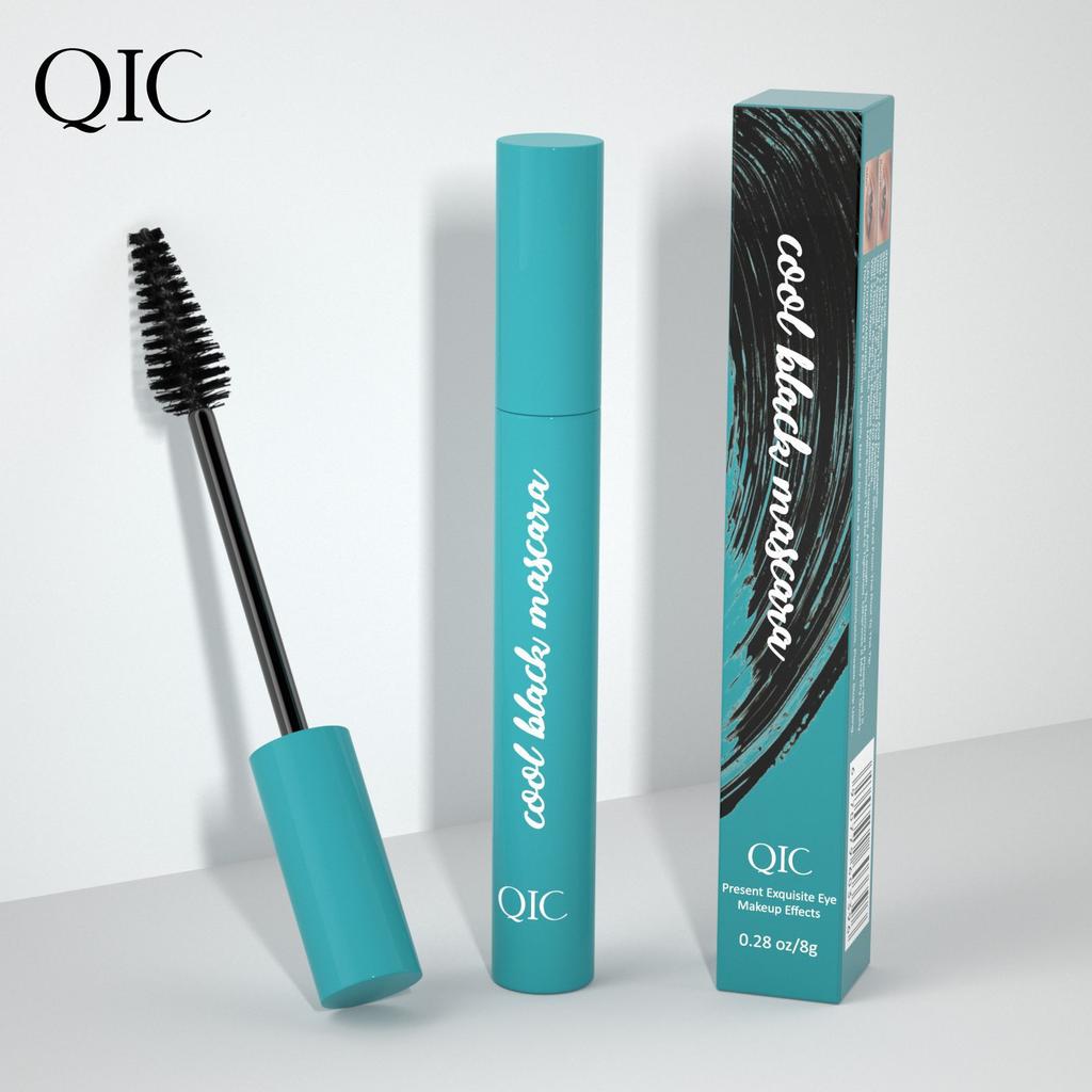Green Box Mascara, Slender And Dense Curled Eyelashes, Natural Makeup Without Smudging