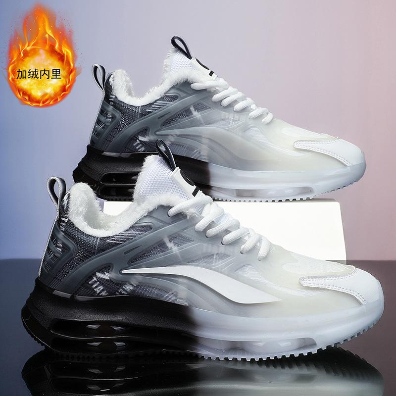 2025 Men's Shoes Winter 2025 New Sports Shoes Leather Surface Waterproof Trend Breathable Couple Shoes Casual Trend Shoes