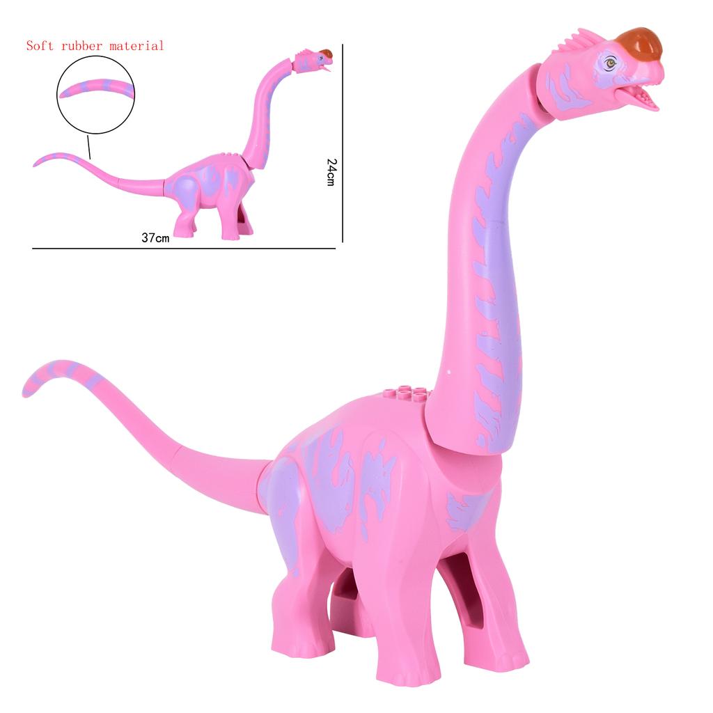 New-Off-The-Shelf Jurassic High-Standard Dinosaur High-Standard Titanosaurus Animals Self-Assembly First-Class Construction-Blocks Compact Size