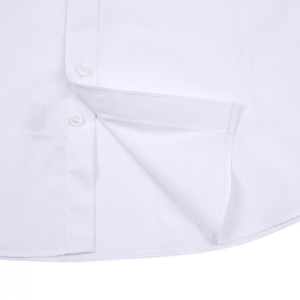 Renoma Solid Slim Shirt Modal Pillapil Spandex [rzrsl1953 Wh]