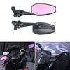 Versatile Motorcycle Scooters Side Mirrors Anti Glares Glass Easy Install Handlebar Mirror Rearview Glass for Night Ridi