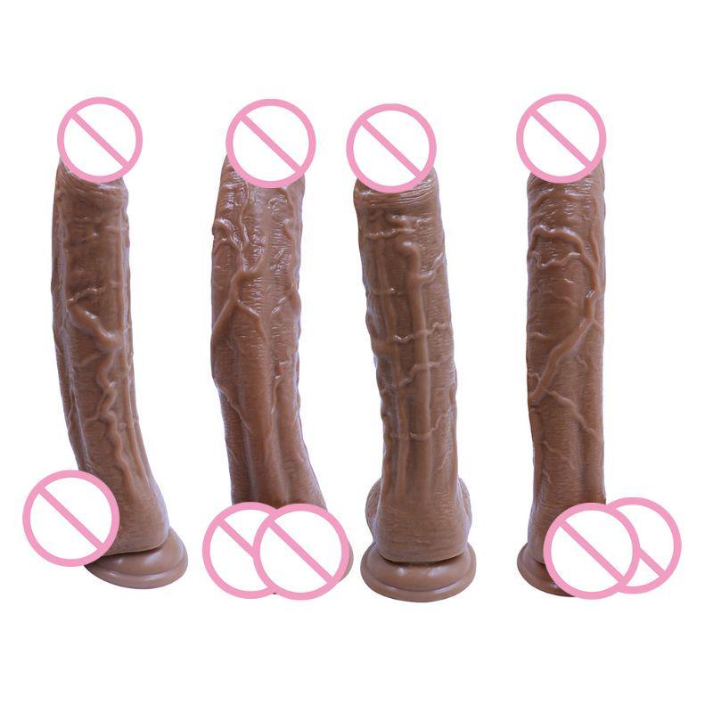 12.4 Inch Realistic Huge Dildo with Suction Cup for Women Massage Wand