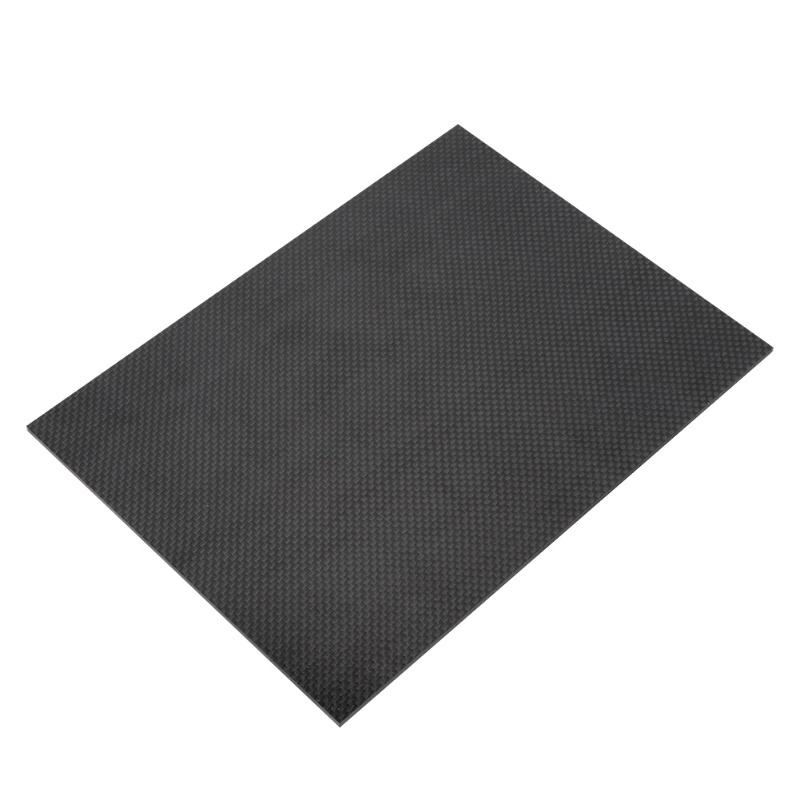 High Hardness Twill Carbon Fiber Plate Board Sheet Material With Bright Glossy SurfaceBright 200x300x0.5mm