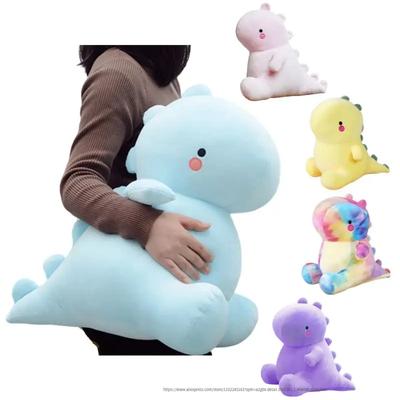 30-60cm obří dinosaurus plyšová hračka kawaii plněná měkká zvířátka panenka děti miminko kreslená hračka klasický dárek