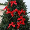 Bowknot Garland Flags Pom-pom Garland Merry Christmas Home Decor Banner Festival Party Happy New Year Atmosphere Decoration