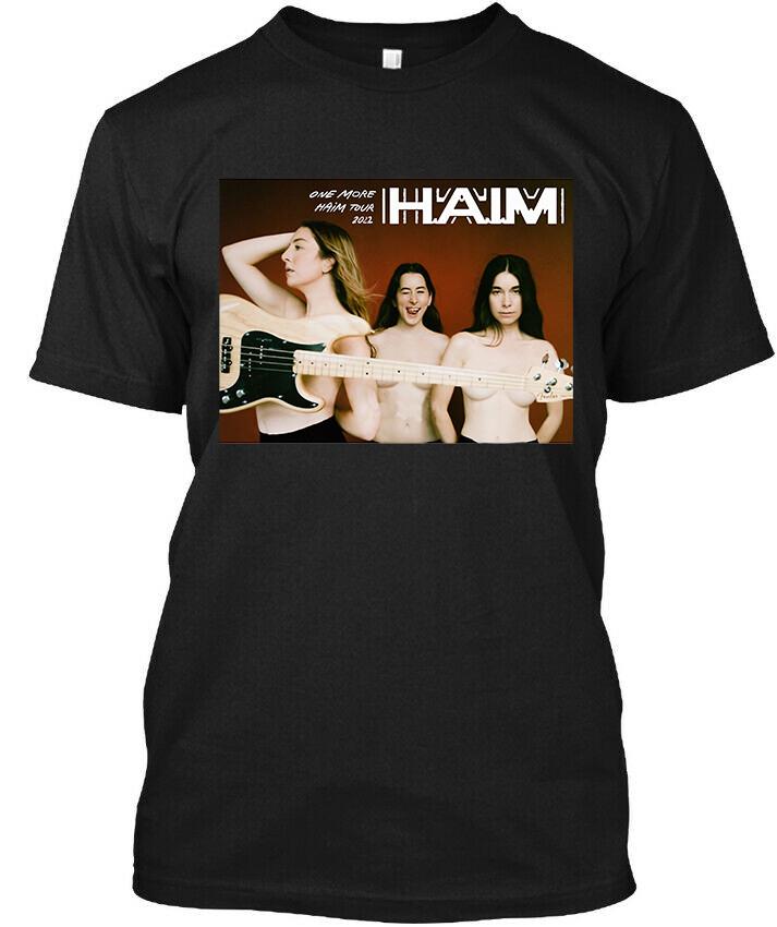 New! Popular HAIM One More HAIM American Vintage Graphic Art Logo T-Shirt XXXXL
