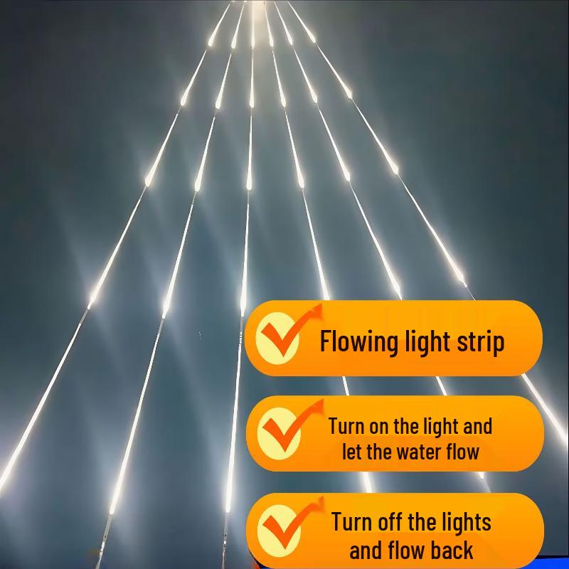Nufeng 10m Self-Adhesive Chasing LED Strip Light