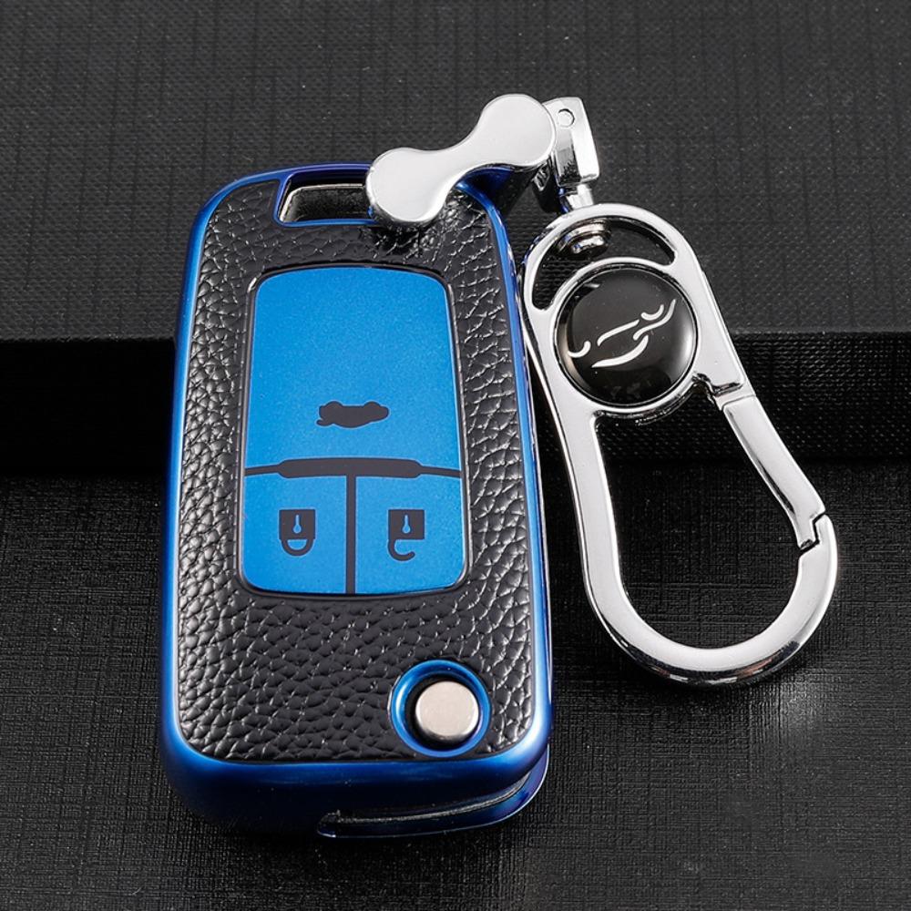 For Chevrolet Cruze Malibu Trax Sonic Aveo Key Cover Case Protector for Car Keys