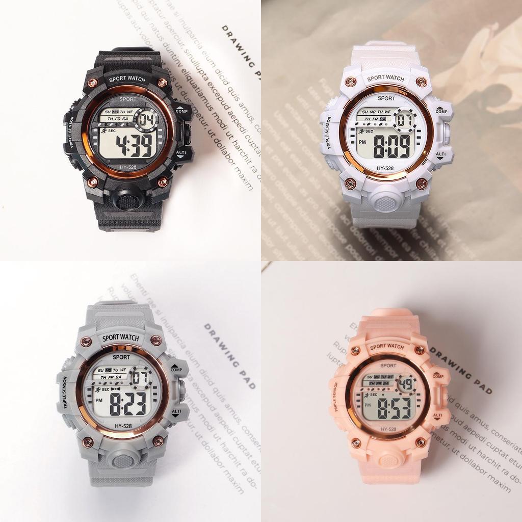 Unisex Sports Digital Watch With Led Lcd Backlight For Students And Athletes