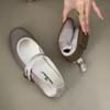 Comfort Satin Soft Sole Ladies Mary Jane Shoes Fashion Round Toe Shallow Women Flats Elegant Buckle Prom Designer Ballet Shoes