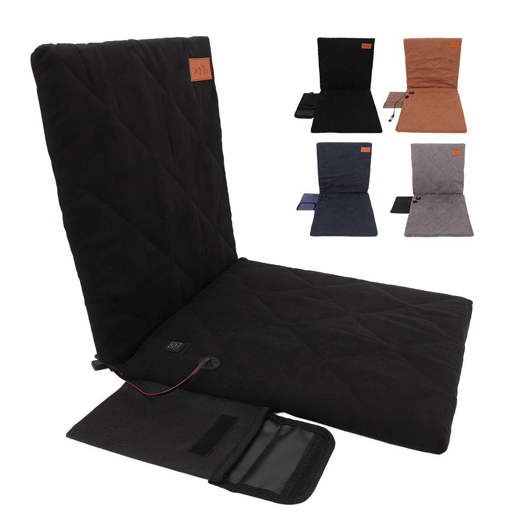 Tragbares beheiztes Sitzkissen Faltbares Heizsitzkissen Sichere beheizte Stuhlauflage für Innen und Außen