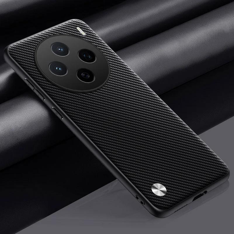 Plain PU Leather Case for VIVO X200s X200 Pro Mini X 200 Ultra Matte Cover Luxury Camera Protect Shockproof Soft Frame Bumper Cover