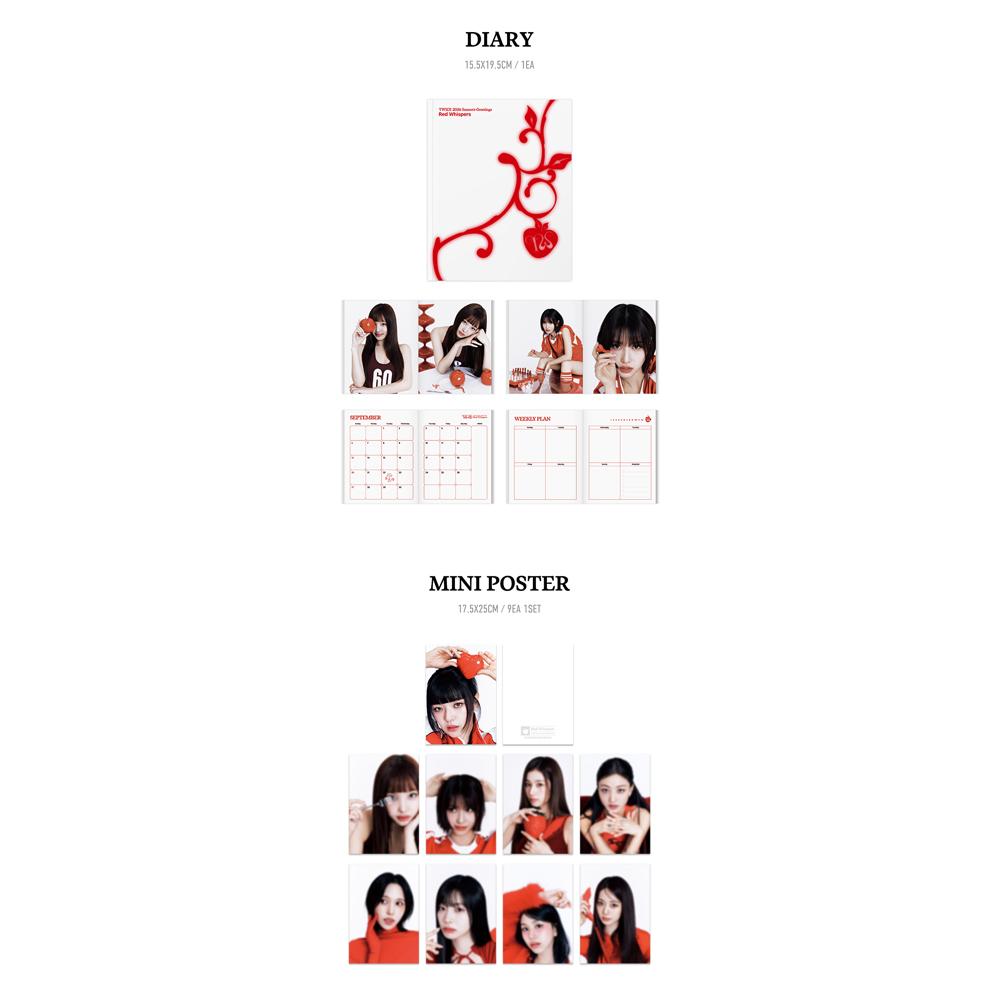 [Pre-order] TWICE - 2026 Seasons Greetings [RED WHISPERS]