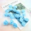 Bride Accessory 3cm Artificial Flowers Handmade 3.5cm Foam Rose Heads PE Foam Artificial Flower Materials Wedding