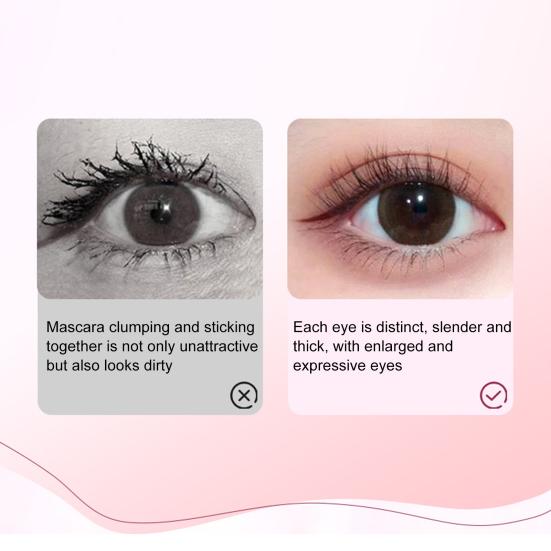 1/2Pcs Eyelash Separator Comb Foldable Handle Lash Separator Tool Stainless Steel Teeth Eyelash Separating Brush Mascara Applicator Comb Makeup Tools
