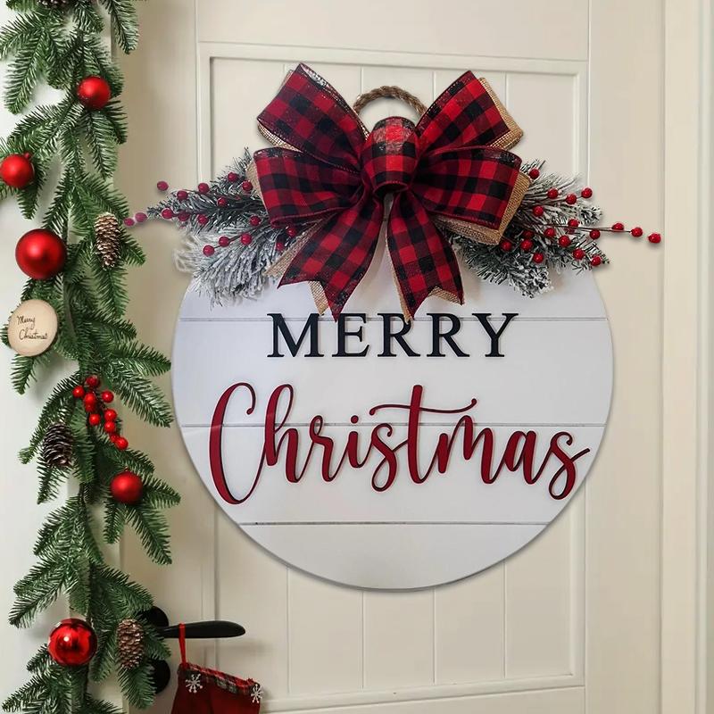 

1 шт. наружное крыльцо праздничное украшение для входной двери рождественский приветственный знак деревянный знак белый