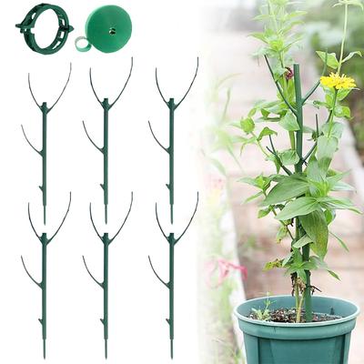 Monstera Plant Support Pile Climbing Vine Stake Bonsai Fixing Rod Garden Plant Holder Flower Support Rack For Potted Plant 1set