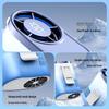 Portable Cooling Waist & Neck Fan: Mini Handheld Electric Fan for Outdoor Use