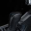 Leather Car Gear Collars for Nissan Kicks 2017 - 2021 Verse 2019 - 2021 Sunny Juke Sylphy 2020 2021 Shift Knob Cover Accessories