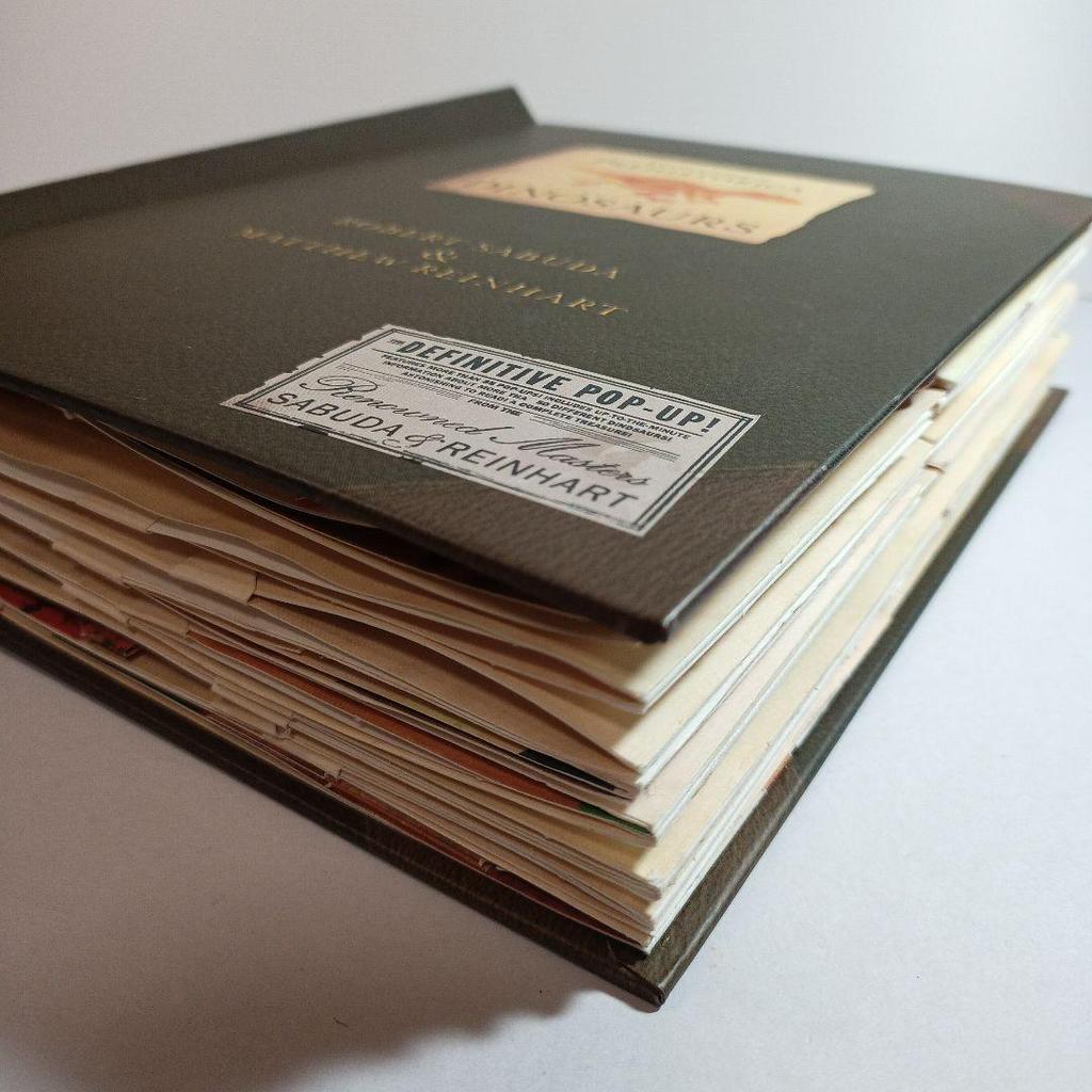 [USED] Encyclopedia Dinosaurs Pop-Up Pop-up picture book Dinosaurs