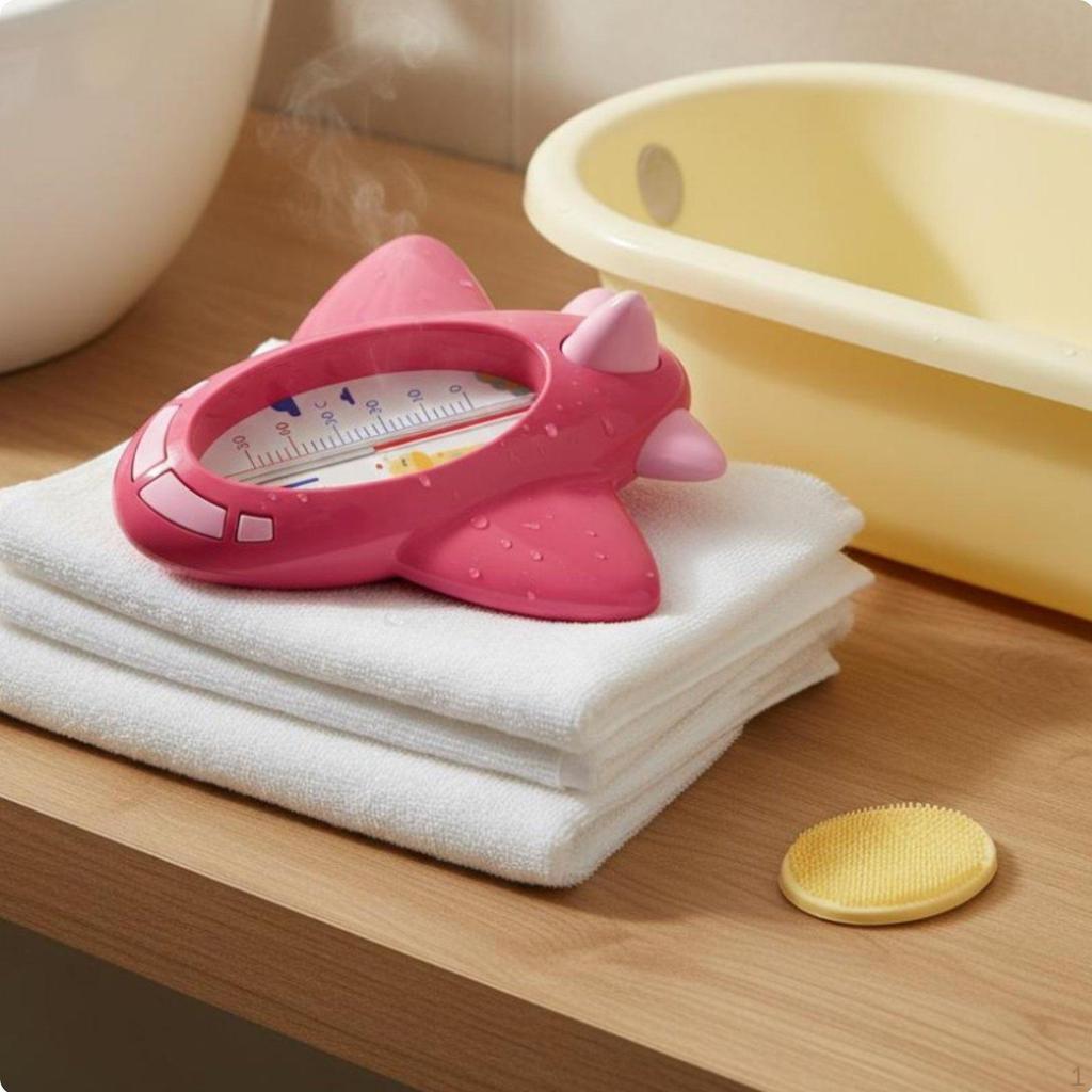 Infant Bath Thermometer Waterproof Buoyant Toy Heat Measuring Solution Child Water