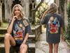 2-Sided Sorcerer Mickey Mouse Comfort Colors T-shirt, Vintage Disney Shirt, Magic Kingdom Vacation Tee, Oversized Wizard Mickey Apparel