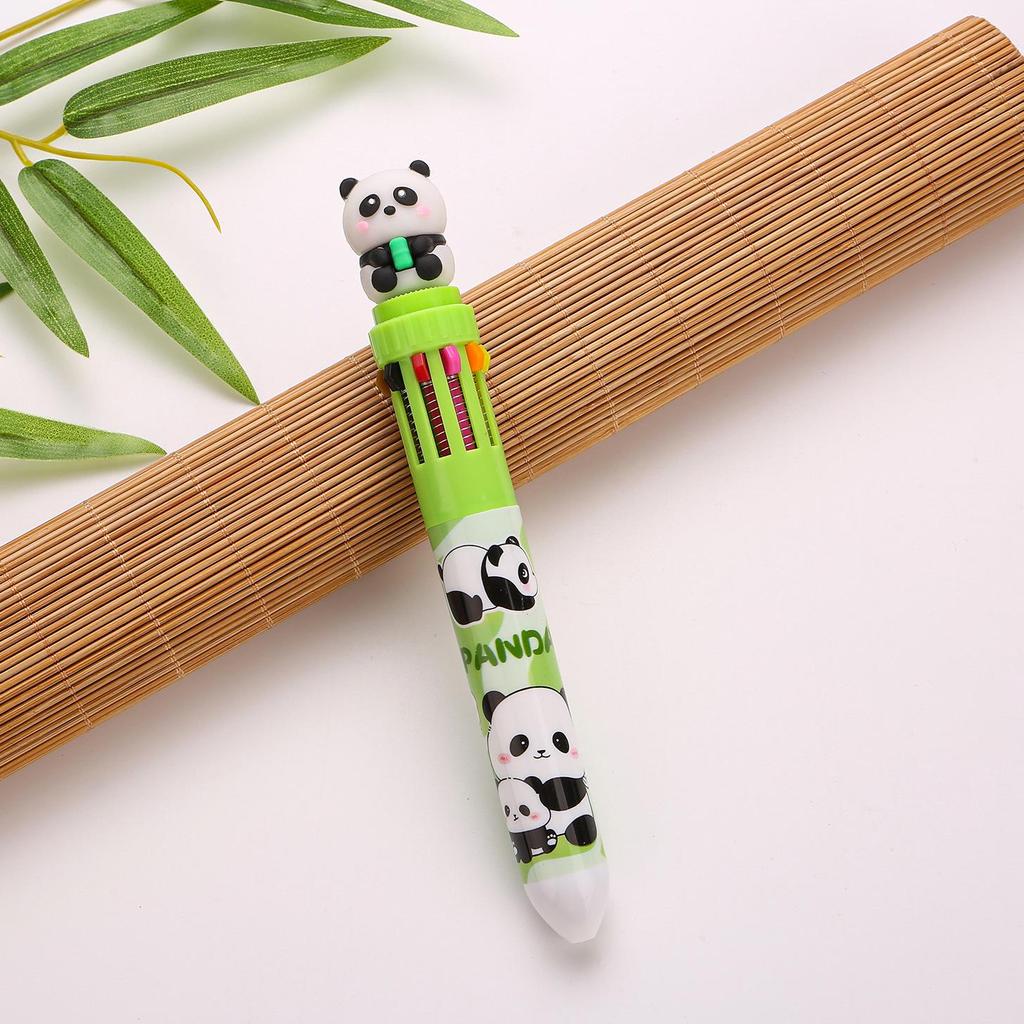 Creative Cartoon Multi-Color Ballpoint Pen for Students and Journals