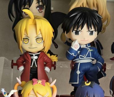 [USED] Fullmetal Alchemist Deformania Collection Roy Mustang Edward Figure