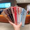 Suitable for Samsung S25ULTRA Electroplated Small Love Mobile Phone Case A56 Four Corner Anti Fall A16 Full Inclusive Protective Case
