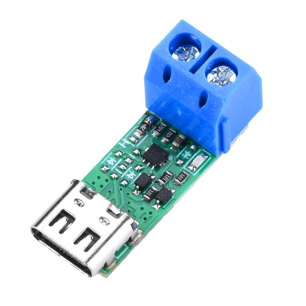 PD3.1 Typ-C USB Schnelllade-Trigger-Board-Modul PD-Täuschungsplatine Schnellladung 28V/36V/48V Power Delivery Boost-Modul