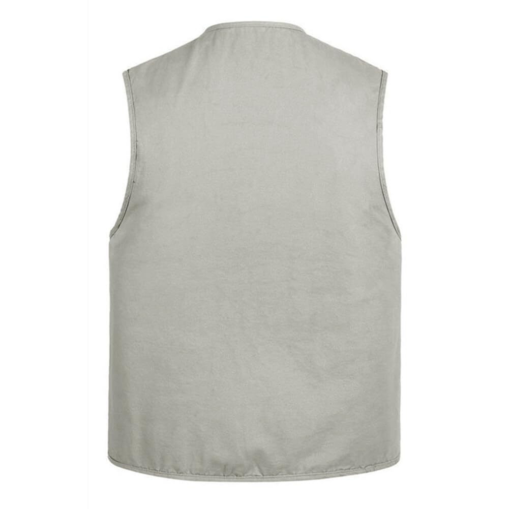 Lightweight Breathable Mesh Outdoor Vest for and All Seasons Men's Fishing, Photography, Hiking,