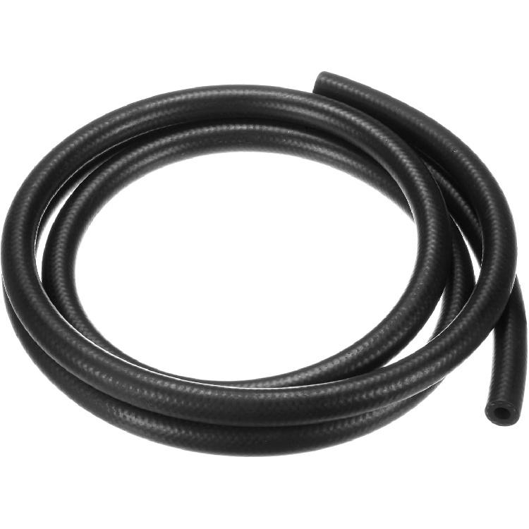 Fuel Line Hose, 4mm ID 10mm OD 4.9ft Length, NBR Rubber High Pressure Heat Resistant Gas Line Hose Oil Hose for Automotive Fuel Systems/Steam