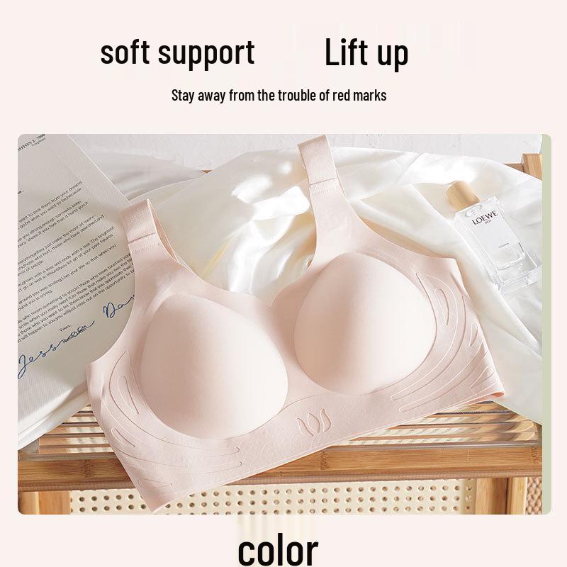 Seamless Washable Sports Bra: One-Piece, Thin Style, Beautiful Back Design, Large Chest Minimizer