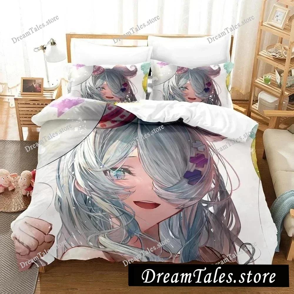 3D Print Anime Kawaii Girl Elira Pendora Bedding Set Single Twin Full Queen King Size Bed Set Adult Kid Bedroom Duvet Cover Sets