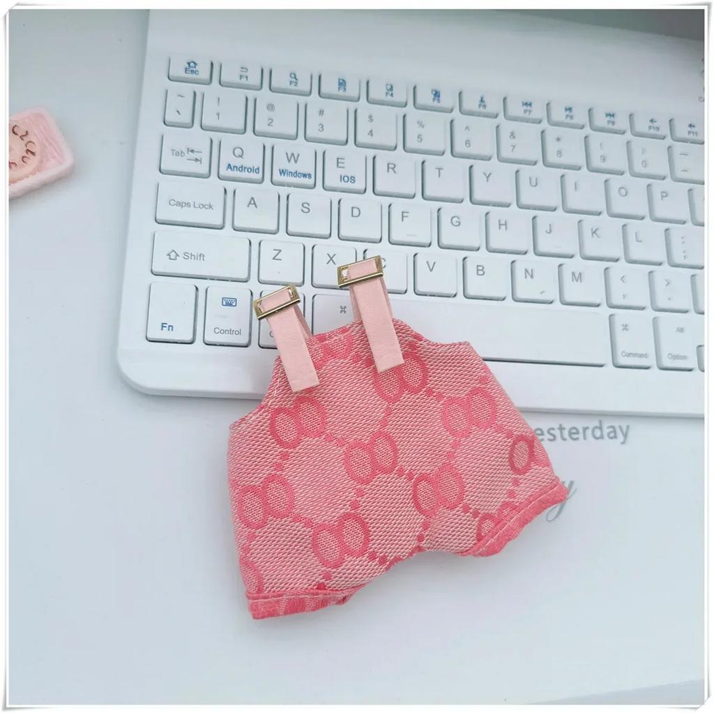 Ropa para muñeca Labubu V1 V2 V3 conjunto de monos Labubu GG accesorios para muñecas a juego de colores blythe doll clothes