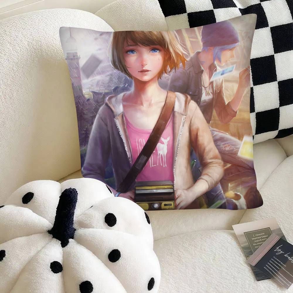Game Life Is Strange Pillow Case Fashion Square Pillowcase Bedroom Sofa Room Ins Decoration Leisure