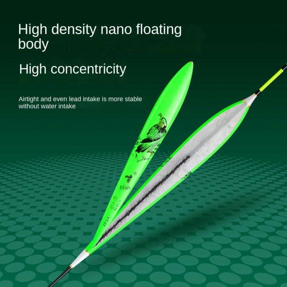 Indicator Rocky Fishing Lure Float Poutavé trojúhelníkové ocasní plochy Light Stick Floats rybaření