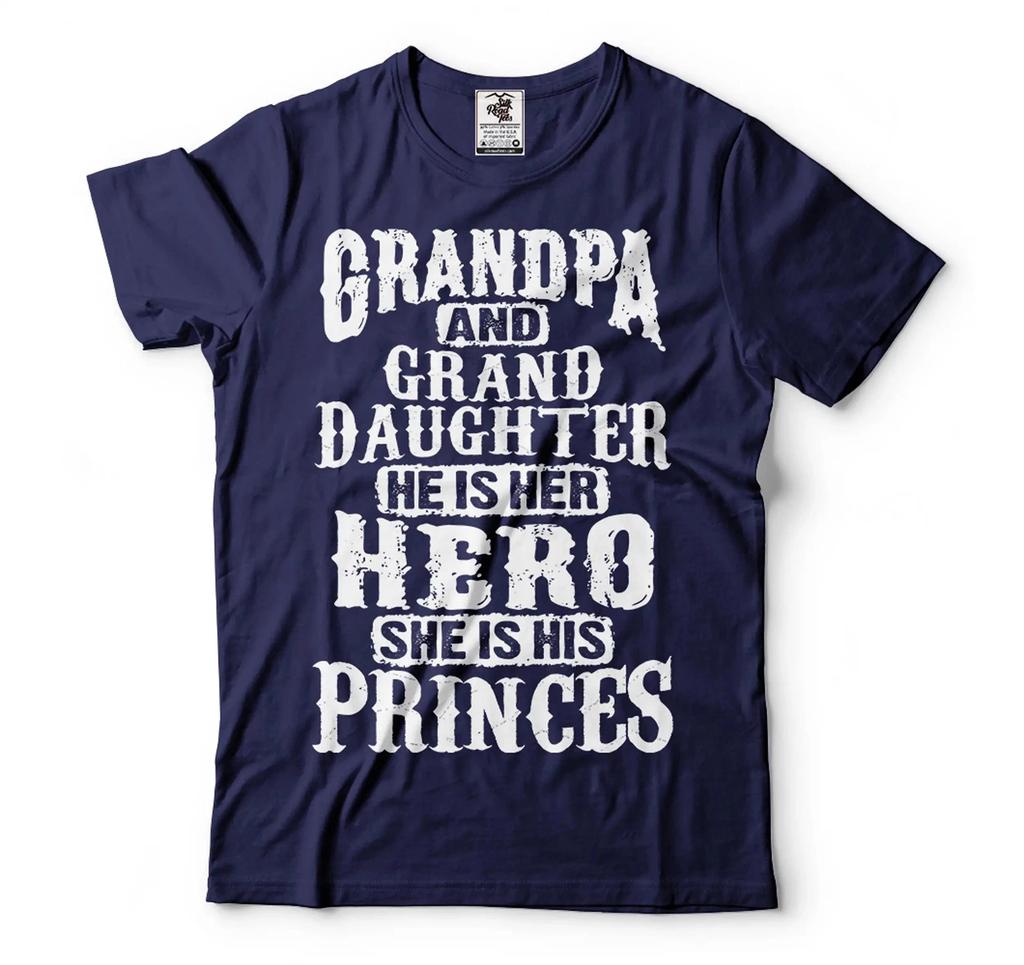Grandpa And Granddaughter T-Shirt Gift From Granddaughter For Grandpa Funny Tee
