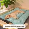Washable Non-Slip Dog Bed Mat for Medium to Large Dogs - Thick, Warm, All-Season Comfort