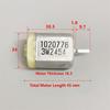1/3/5PCS Easy Install DC 12V Johnson 1020776 Motor Flat D-Shaft for Car Door Lock Actuator Fix