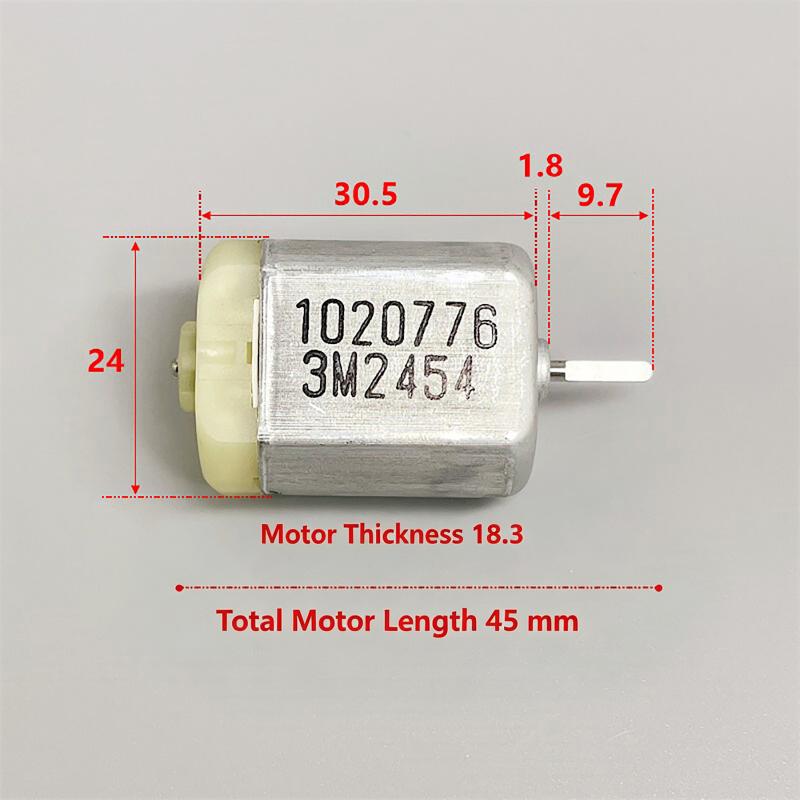 1/3/5PCS Easy Install DC 12V Johnson 1020776 Motor Flat D-Shaft for Car Door Lock Actuator Fix
