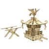 Mikoshi A wooden 3D puzzle DIY craft kit that can be enjoyed by elementary school children to adults An educational toy for boys and girls A wooden