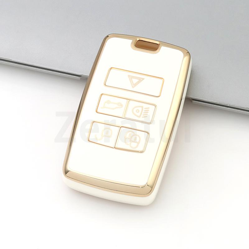 Soft Tpu Car Remote Key Case Cover For Land Rover Discovery Sport Velar Range Rover Evoque For Jaguar Xe E-Pace Xf Shell Fob