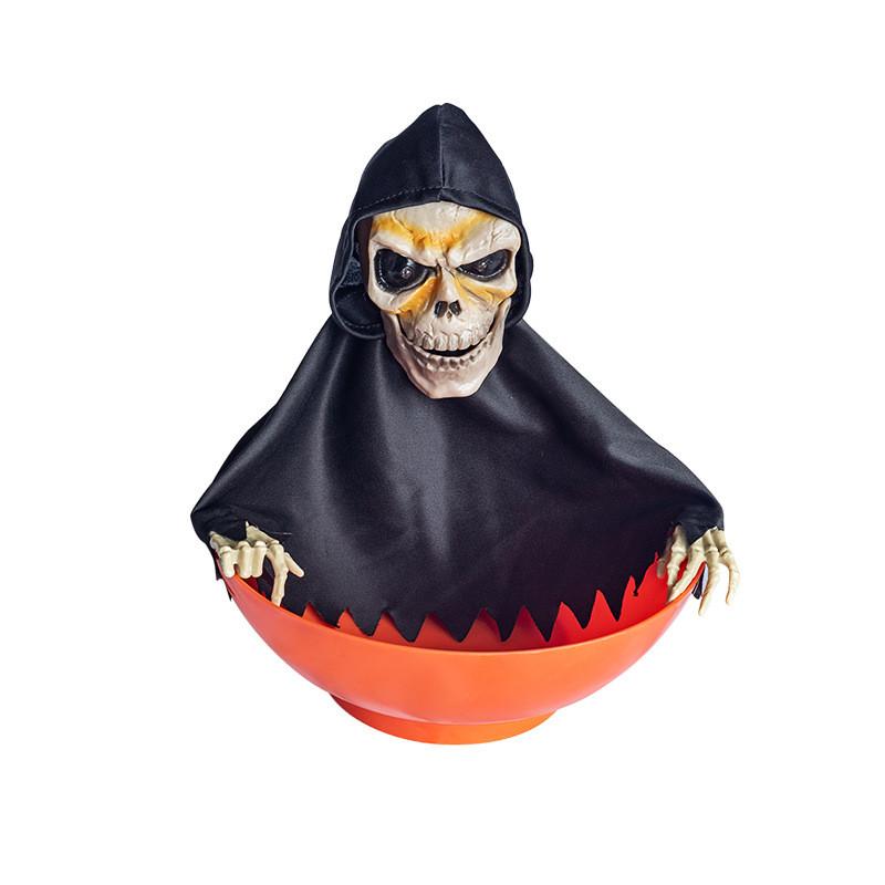 Halloween Ghost Haunted House Decor With Motionsensing Light And Sound For Spooky Party Theme