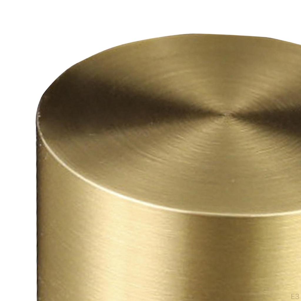 Brass Storage Jar for Tea And Coffee Beans Airtight Canister