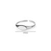 Minimalist Stainless Steel Open Ring For Women Men Geometric Adjustable Rings Fashion Gold Color Wedding Couples Jewelry Anillos