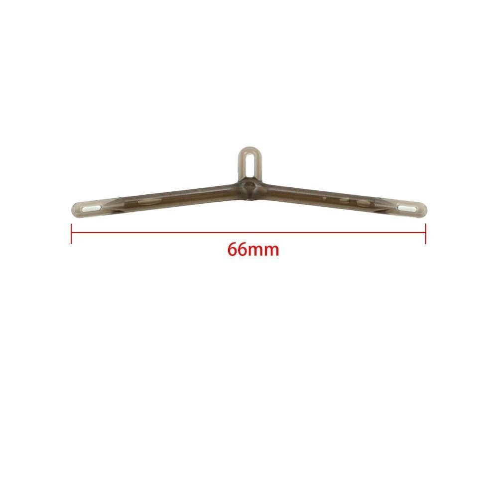 Fishing Line Space Bifurcation Anti Tangle Sleeves 2 Baits Fishing Hook Line Aligner Anti Tangle Fishing Accessories No Hooks