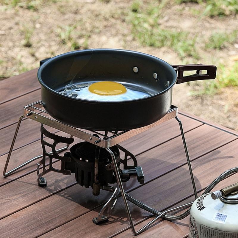 Strong Stainless Steel Folding Barbecue Frame Outdoor Stove Rack for Outside Gatherings and Social Instances