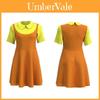 Rochie Costum Cosplay Jocul Calamarului de Înaltă Calitate Materiale Noi Flexibilă și Elegantă