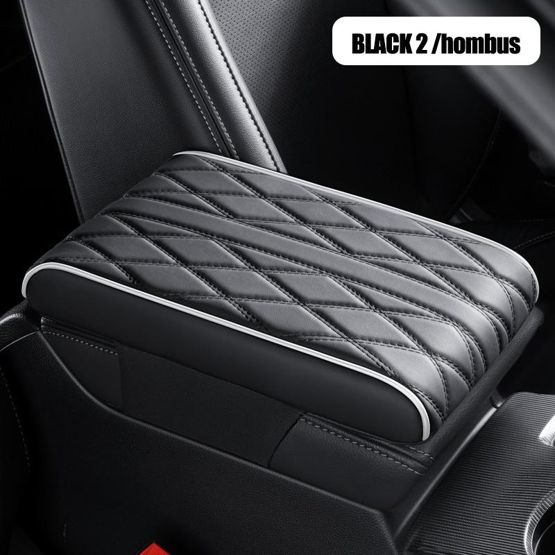 Auto Streifen Armlehnenpolster Matte Auto Mittelkonsolenpolster Memory-Schaum Armlehnenbox Handauflage Kissen Universell passend für die meisten Fahrzeuge